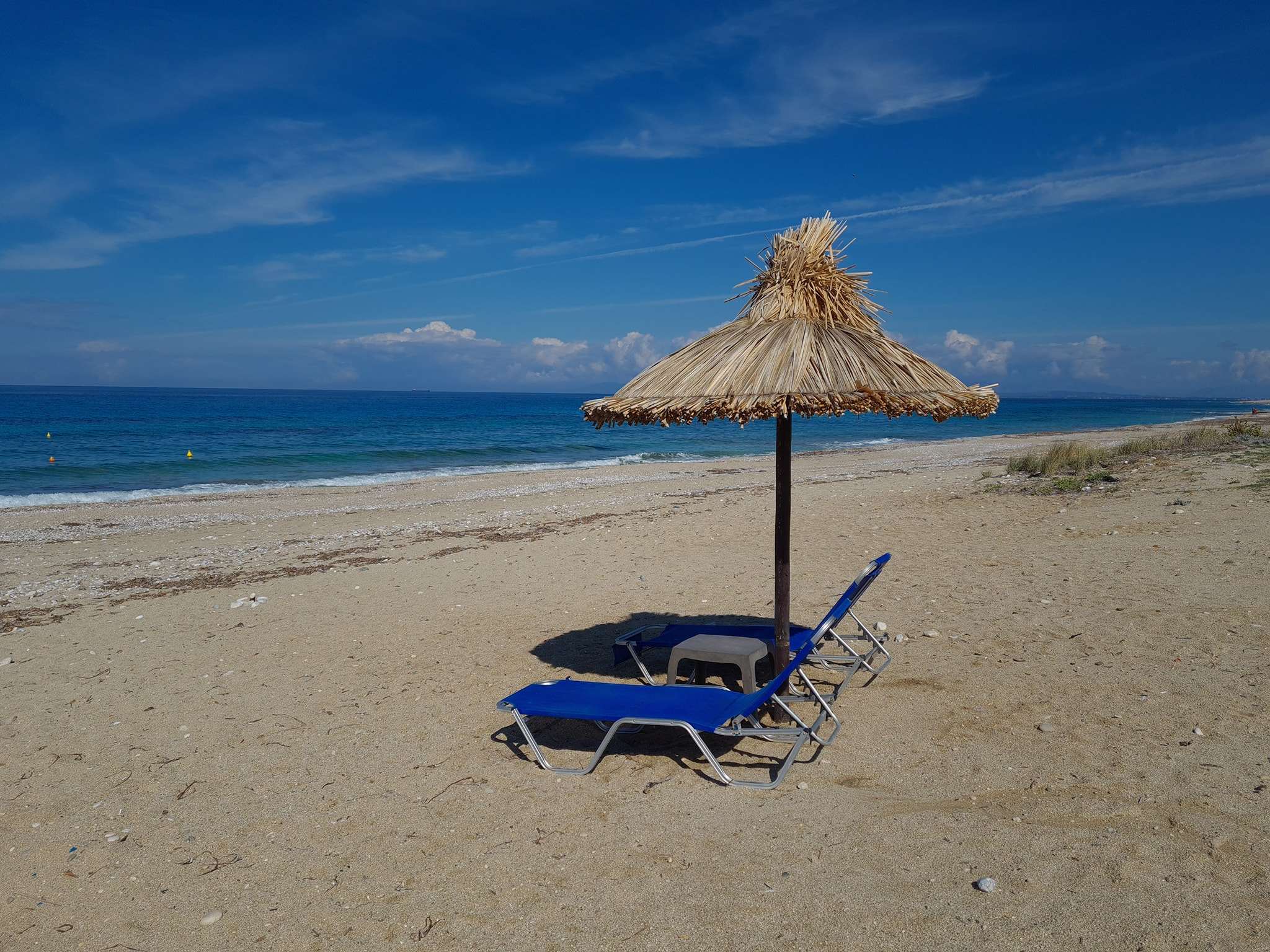 Chairs on the beach